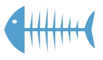 значок скелета рыбы PNG , рыбные иконы, скелет, Рыба PNG ...